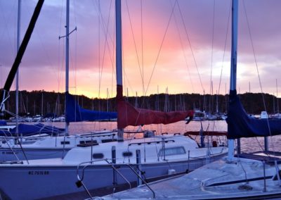 several-sailboats-kerr-lake-marina
